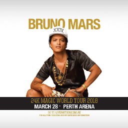 Bruno Mars In Perth