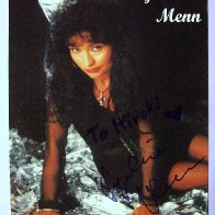 Autogrammkarte von Lydia Menn