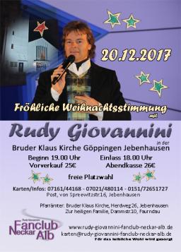 Fröhliche Weihnachtsstimmung mit Rudy Giovannini