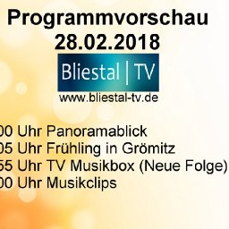 Programmvorschau 28.02.2018