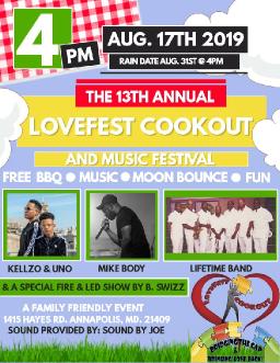 LoveFest Cookout with BM Dubb