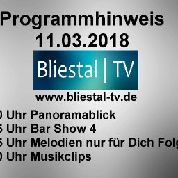 Programmhinweis 11.03.2018