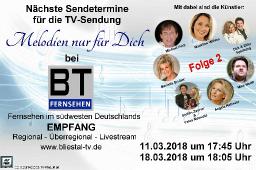 Sendetermine Melodien nur für dich(Bliestal Tv)