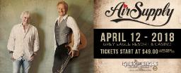 Air Supply at Grey Eagle Event Centre 