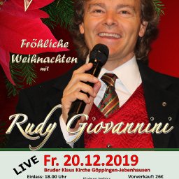 Weihnachtskonzert mit Rudy Giovannini