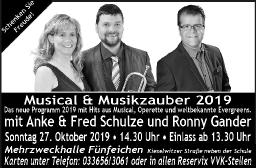 Musical und Musikzauber 2019