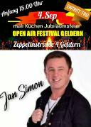 Open air Benefiz schlager Festival 