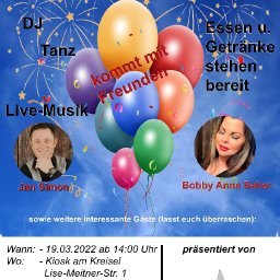 Der Kiosk am Kreisel inH&uuml;lsenfeld Hilden feiert 1-j&auml;hriges bestehen