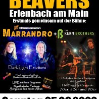 MARRANDRO (Michael Korn und Andrea Hager) und THE KERN BROTHERS im BEAVERS in Erlenbach am Main. 25.09.2022 - Beginn: 15.00 Uhr.