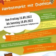 Herbstmarkt mit Biathlon
