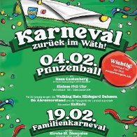 Karneval zur&uuml;ck im W&auml;th ( Prinzenball )