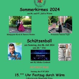 Sommerkirmis 2024 W&uuml;rm