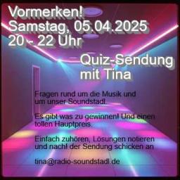 Quiz Sendung mit Tina 