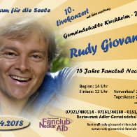 Jubil&auml;umskonzert mit Rudy Giovannini in 73230 Kirchheim-Jesingen.