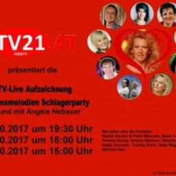 TV SENDUNG HERZENSMELODIEN SCHLAGERPARTY VON UND MIT ANGELA NEBAUER