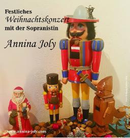 Stimmungsvolles Weihnachtskonzert mit Annina Joly - Beginn 19:15 Uhr