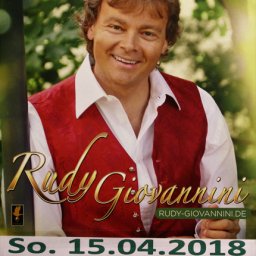 Jubiläumskonzert mit Rudy Giovannini am 15.04.2018