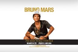 Bruno Mars In Perth
