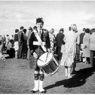 Bon Scott Drummer at Fremantle Pipe Band