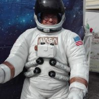 Andreo als Astronaut