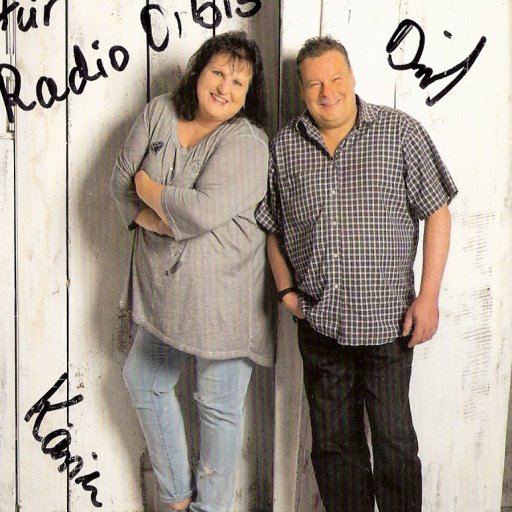Autogrammkarte Duo Karin & Dirk