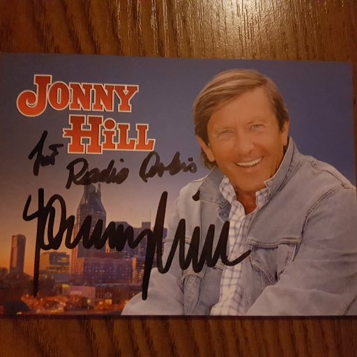 Autogrammkarte Jonny Hill