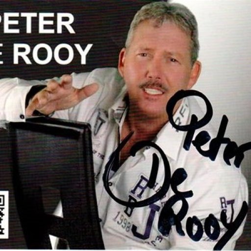 Autogrammkarte Peter de Rooy