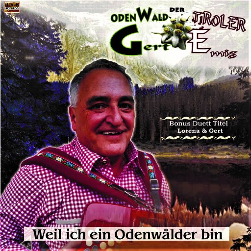 CD Cover Weil ich ein Odenw&auml;lder Bin Gert Emig