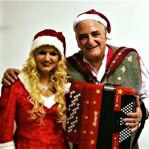Gert mit Danjela Ulrich beim weihnachts Konzert