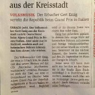 Gert zum S&uuml;dtiroler Grand Prix nach Italien