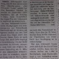 Zum Grand Prix nach Innsbruck mit Gert Emig " Der Odenwald Tiroler "