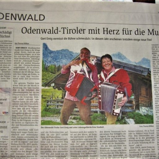 Odenwald Tiroler mit Herz für die Musik