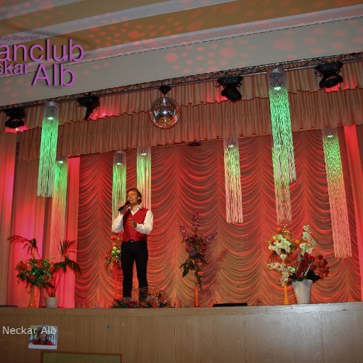 Rudy Giovannini auf der B&uuml;hne