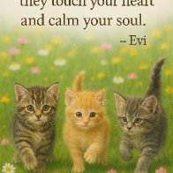 Cats are like music...