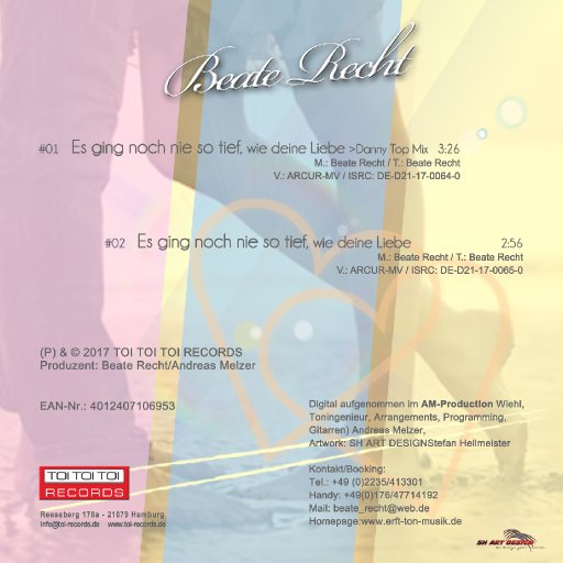 Beate Recht R&uuml;ckseite