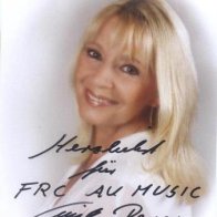 Cindy Berger Autogrammkarte