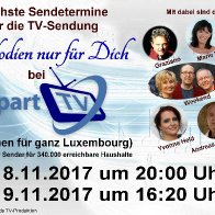 Hier f&uuml;r Euch die n&auml;chsten Sendetermine f&uuml;r die TV-Sendung ,,Melodien nur f&uuml;r Dich,,