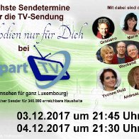 N&auml;chste Sendetermine f&uuml;r die TV-Sendung ,,Melodien nur f&uuml;r Dich,,