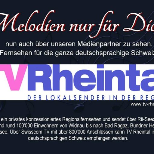 Melodien nur für Dich  bei Tv Rheintal