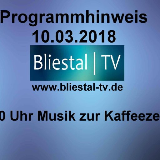 Programmhinweiss 08.03.2018