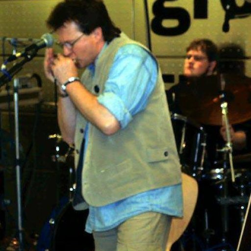 John Blues, live Pr&auml;sentation mit meiner Band Im Media Markt