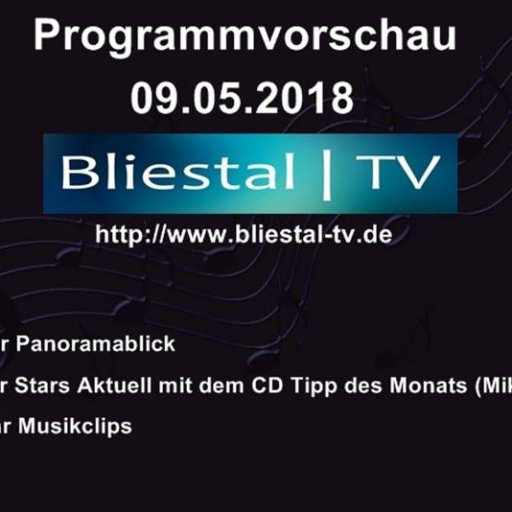 Programmvorschau 09.05.2018 Bliestal-TV