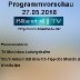 Programmvorschau 27.05.2018