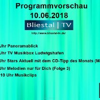 Programmvorschau 10.06.2018 Bliestal-Tv