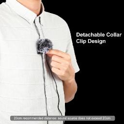 1.5m Clip-on Microphone Collar Tie