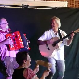 Gert Emig & Michael Korn mit dem Timpel Boarischen beim Benefiz & Schlagerfest